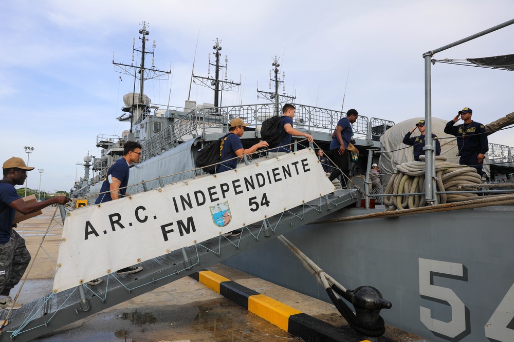 Community Relations-Colombia Naval Base Caribe Tour -Colombia-cp22