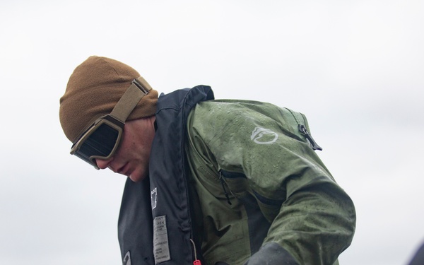 U.S. Marines with Combat Logistics Battalion 6 Conduct Unmanned Surface Vehicle Training