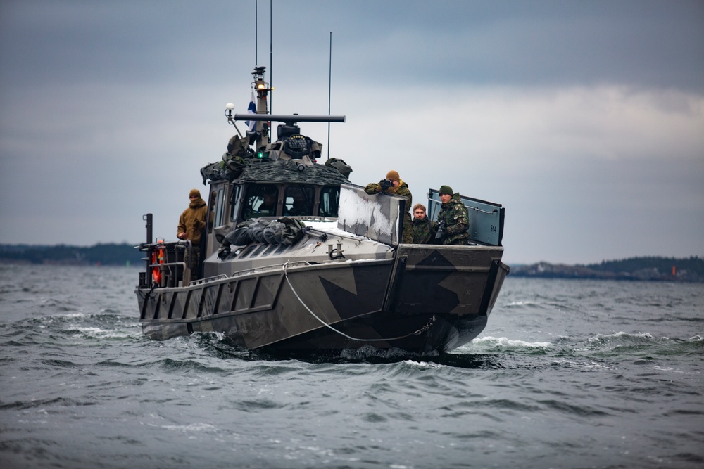 U.S. Marines with Combat Logistics Battalion 6 Conduct Unmanned Surface Vehicle Training