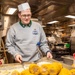 Sailors Aboard USS Leyte Gulf (CG 55) Prepare Thanksgiving Dinner