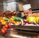 Sailors Aboard USS Leyte Gulf (CG 55) Prepare Thanksgiving Dinner