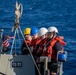 USS Leyte Gulf (CG 55) Completes Replenishment-at-Sea