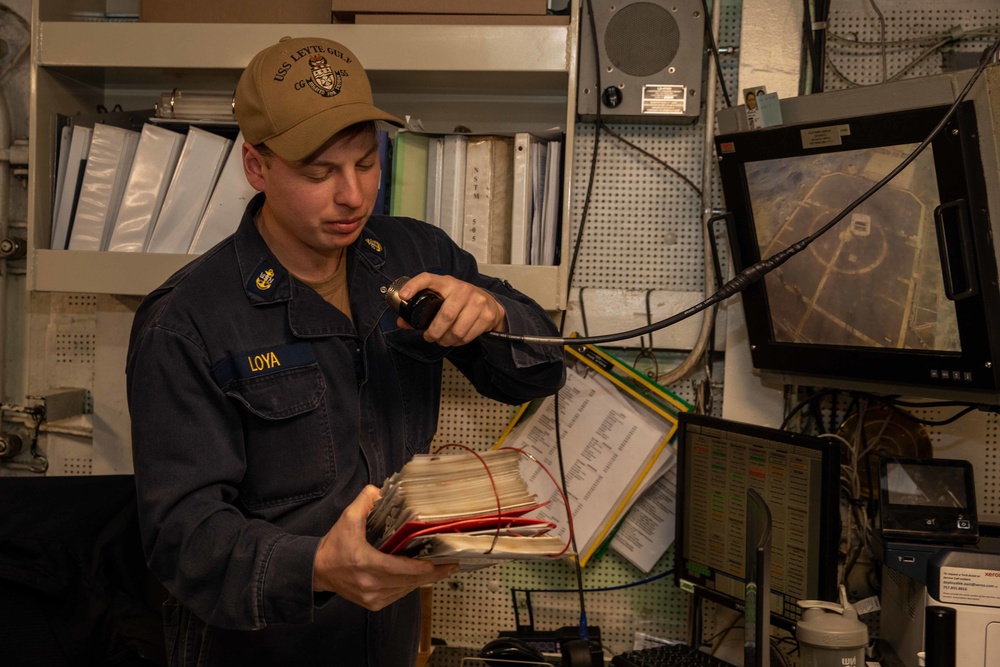 USS Leyte Gulf (CG 55) Daily Operations