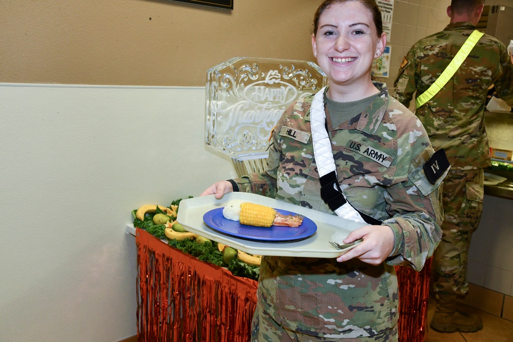 MEDCoE Soldiers find home away from home this Thanksgiving