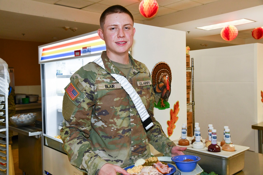 MEDCoE Soldiers find home away from home this Thanksgiving