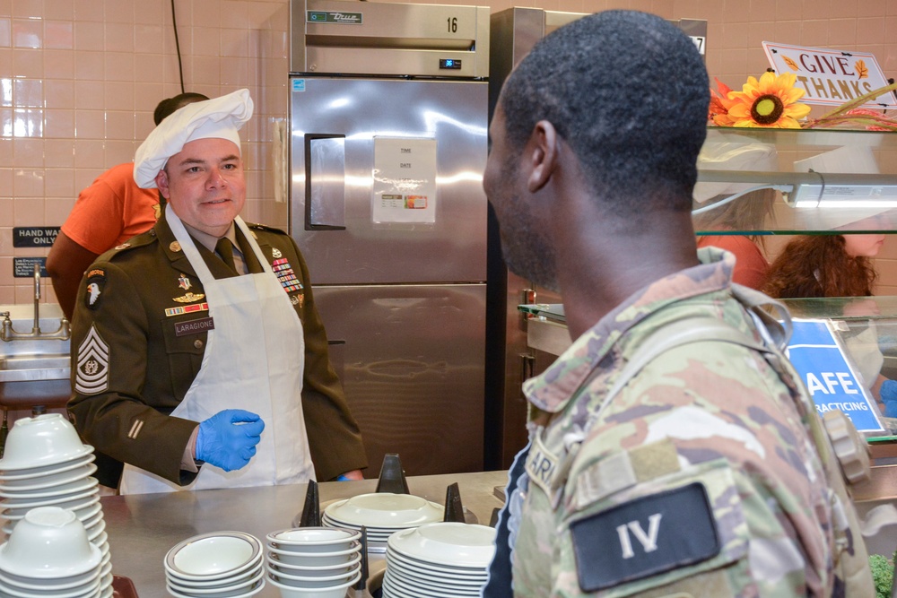 MEDCoE Soldiers find home away from home this Thanksgiving