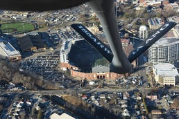 Kinnick flyover at Iowa v Nebraska matchup