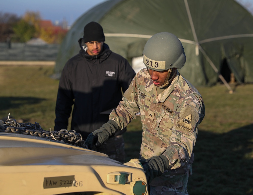 Air Assault School Sling Load Test in Romania