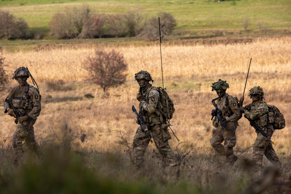 Force on Force training during Exercise Black Scorpion