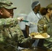 380th Air Expeditionary Wing Leadership Serve Thanksgiving