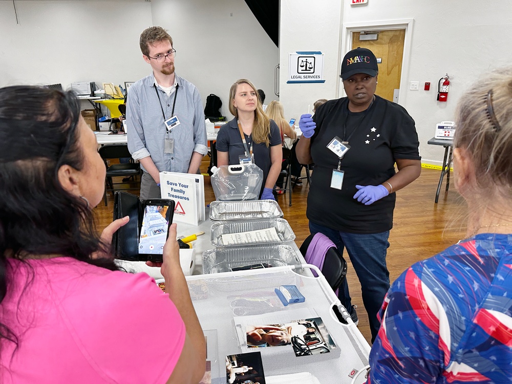 Learn To Salvage Storm-Damaged Family Treasures at Disasater Recovery Center