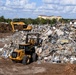 Debris is Collected At Established Sites