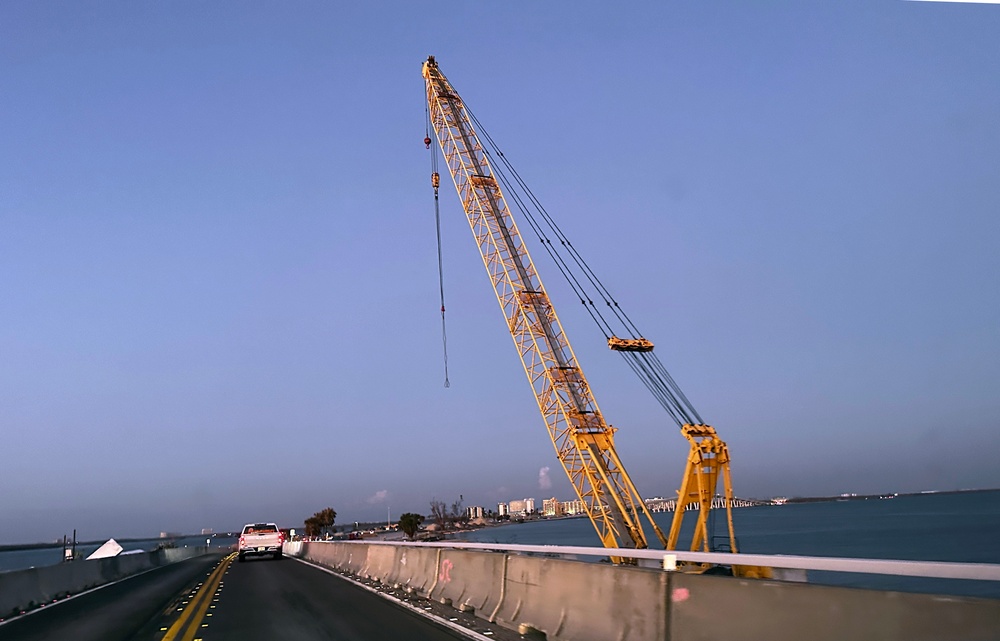 Work Continues To Support the Sanibel Causeway