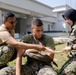 Malaysian service members conduct CLS practical application
