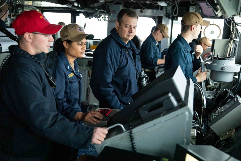 USS Normandy Returns to Home Port