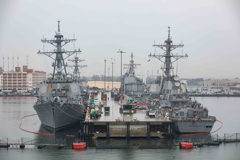 USS Normandy Returns to Home Port