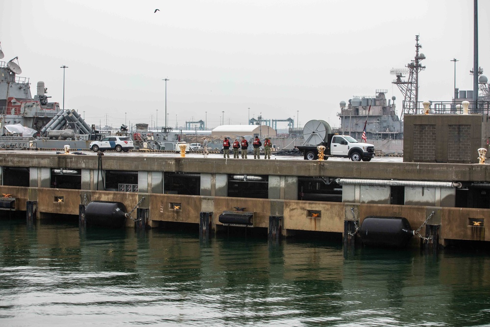 USS Normandy Returns to Home Port