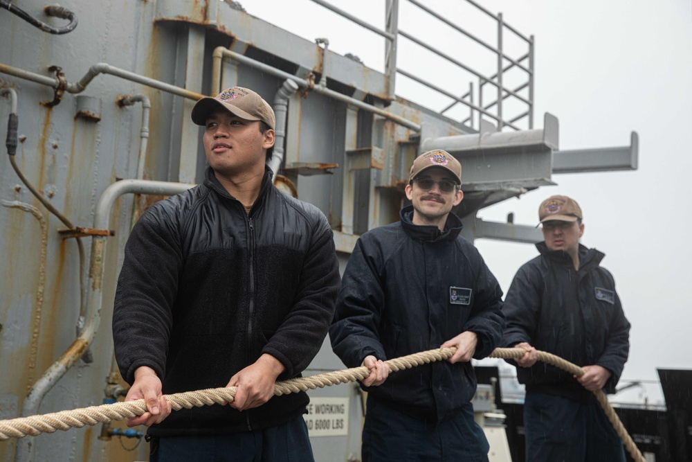 USS Normandy Returns to Home Port