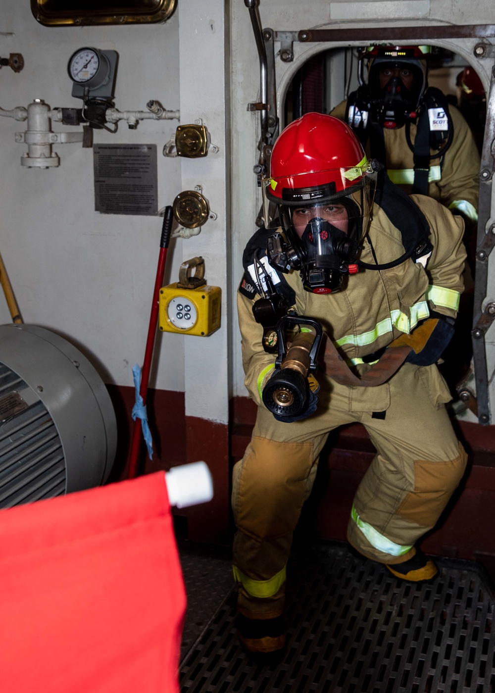 Daily operations aboard USS George H.W. Bush (CVN 77)