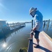 Crews Work to Check Safety of Pilings on Docks Damaged by Hurricane Ian