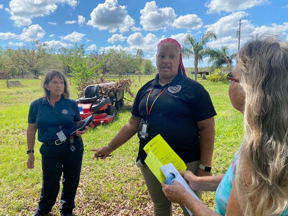 FEMA Disaster Survivor Assistance Teams Canvas Neighborhoods