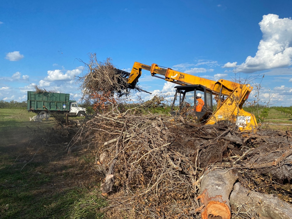 Crews Work to Clear Debris