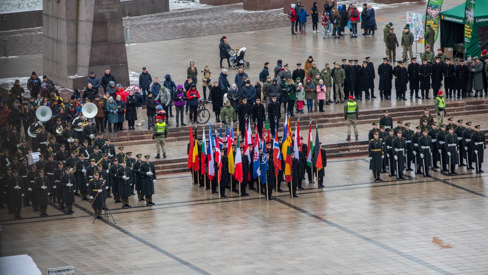 The 3-1 ABCT Celebrate Lithuania’s 20th Anniversary NATO Invitation