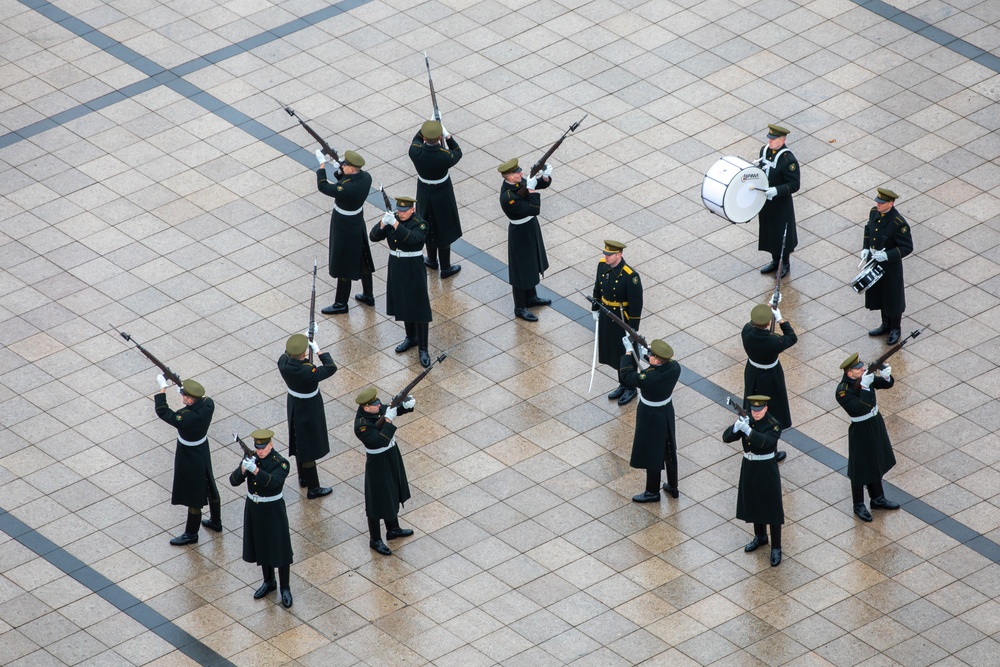 The 3-1 ABCT Celebrate Lithuania’s 20th Anniversary NATO Invitation
