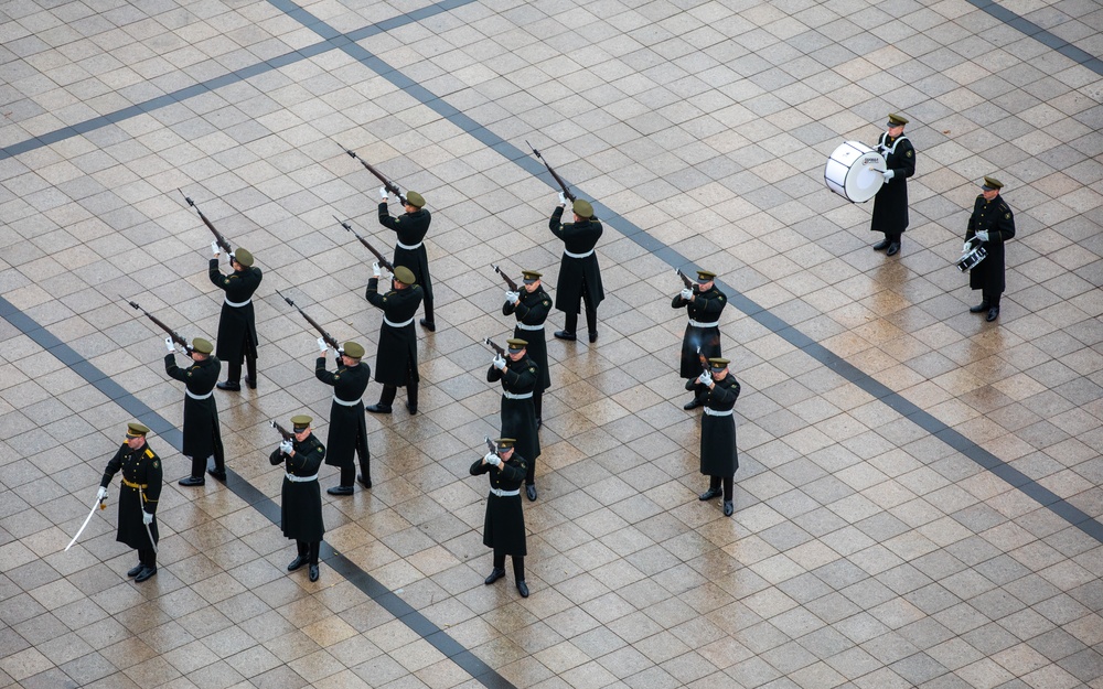 The 3-1 ABCT Celebrate Lithuania’s 20th Anniversary NATO Invitation