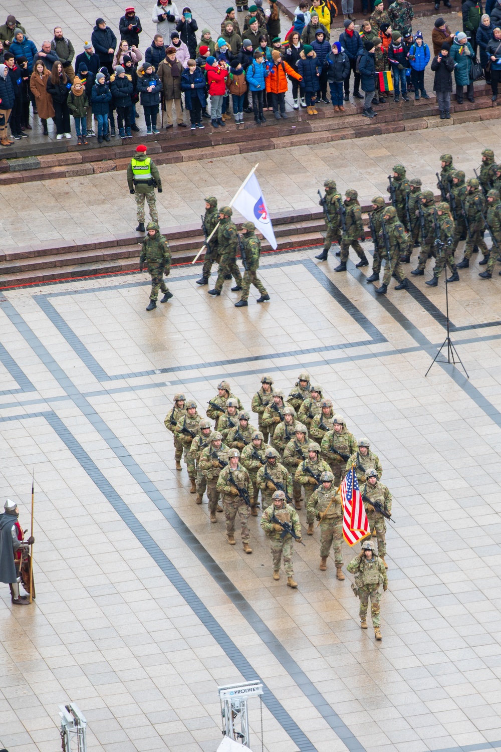 The 3-1 ABCT Celebrate Lithuania’s 20th Anniversary NATO Invitation