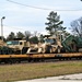 411th Engineer Company equipment deployment by rail movement at Fort McCoy