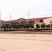 411th Engineer Company equipment deployment by rail movement at Fort McCoy