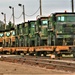 411th Engineer Company equipment deployment by rail movement at Fort McCoy