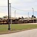 411th Engineer Company equipment deployment by rail movement at Fort McCoy