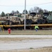 411th Engineer Company equipment deployment by rail movement at Fort McCoy