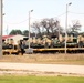 411th Engineer Company equipment deployment by rail movement at Fort McCoy