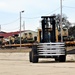 411th Engineer Company equipment deployment by rail movement at Fort McCoy