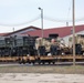 411th Engineer Company equipment deployment by rail movement at Fort McCoy