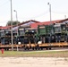 411th Engineer Company equipment deployment by rail movement at Fort McCoy