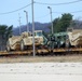 411th Engineer Company equipment deployment by rail movement at Fort McCoy