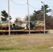 411th Engineer Company equipment deployment by rail movement at Fort McCoy