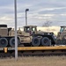 411th Engineer Company equipment deployment by rail movement at Fort McCoy