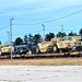 411th Engineer Company equipment deployment by rail movement at Fort McCoy