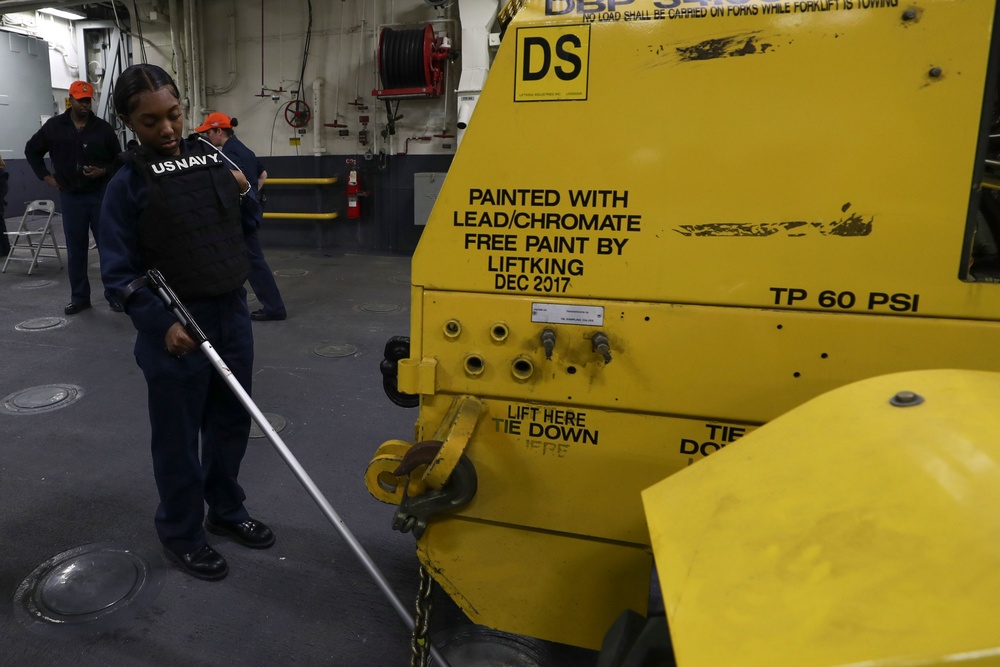 USS Tripoli ATFP Drill