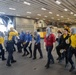 USS Tripoli Firefighting Training