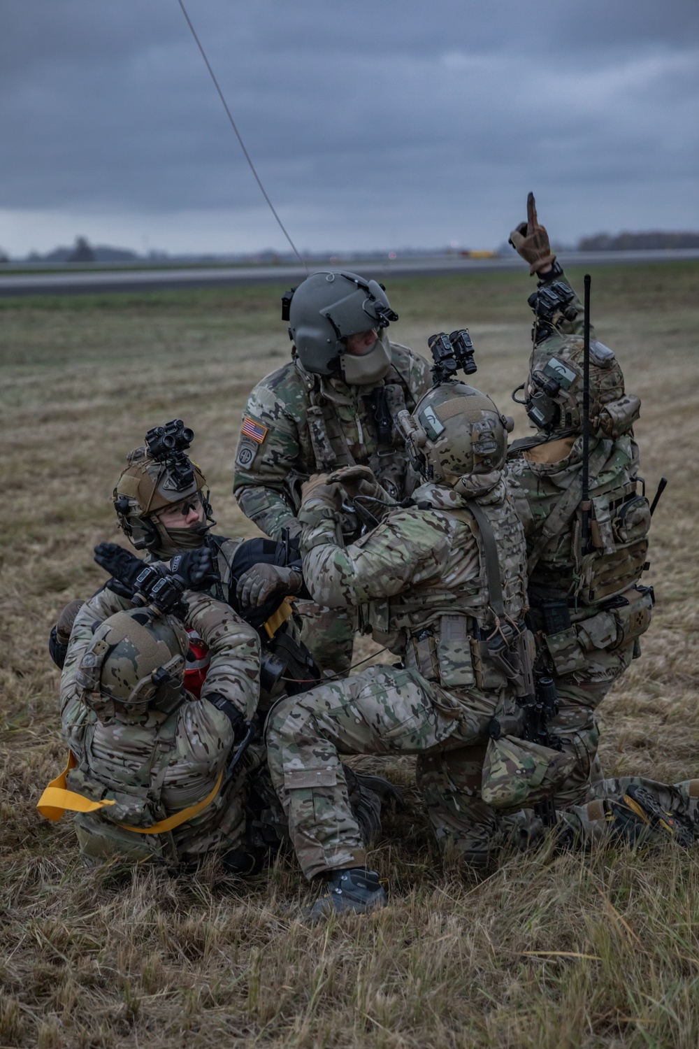 2-501st Desert Knights Conduct Medical Evacuation Training with Polish Army JW AGAT