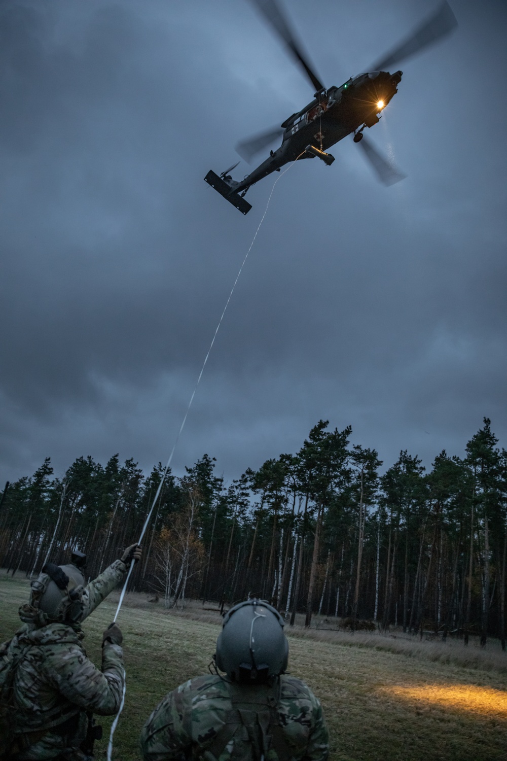 2-501st Desert Knights Conduct Medical Evacuation Training with Polish Army JW AGAT