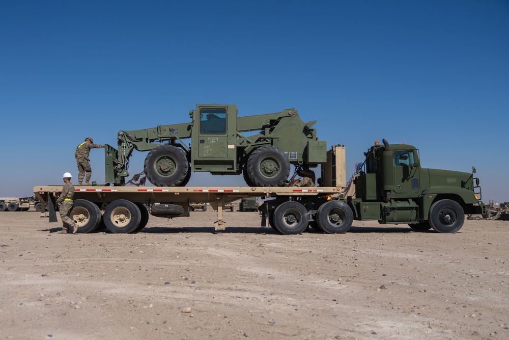 Task Force Hellfighter Commander Visits Units At Camp Buehring