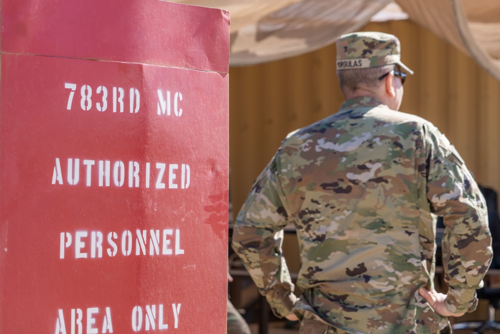 Task Force Hellfighter Commander Visits Units At Camp Buehring