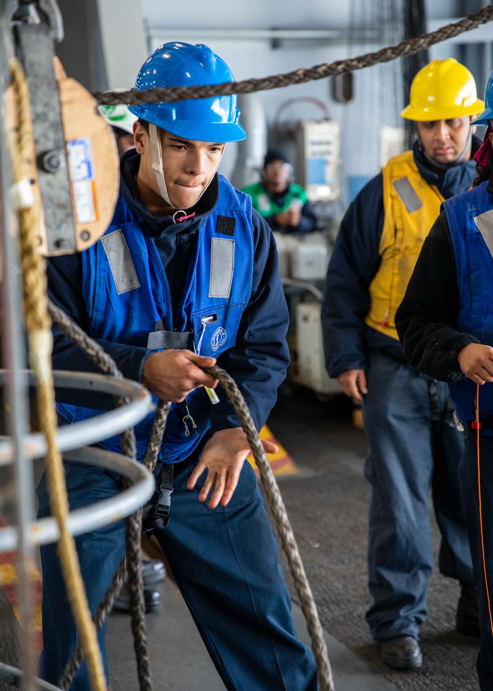 Daily Operations Aboard USS George H.W. Bush (CVN 77)